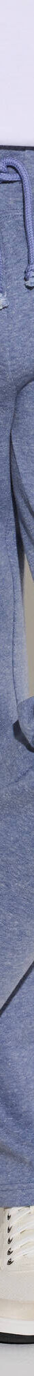 Pantalon jogging molleton bas droits (bleu jean) Pantalon jogging molleton bas droits (bleu jean)